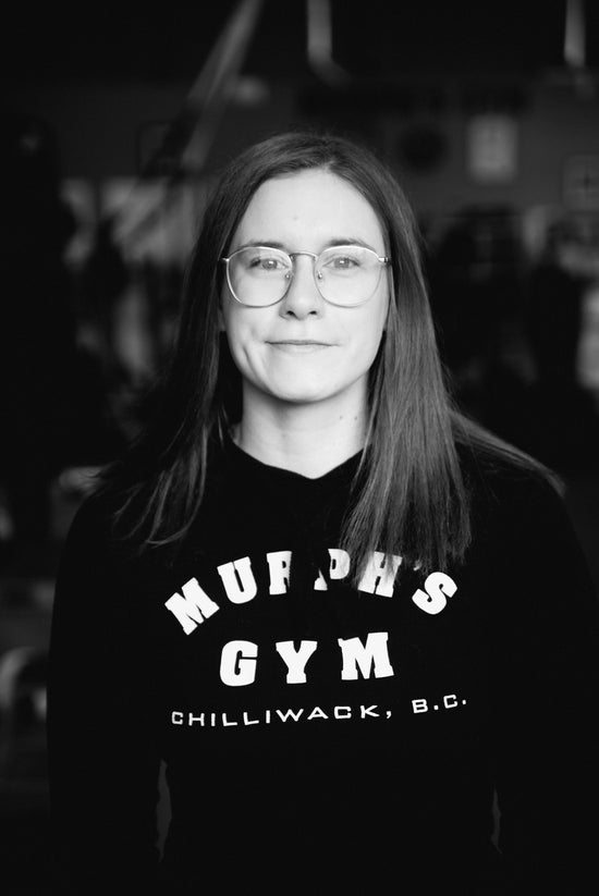 Paige personal trainer at Murph's Gym Chilliwack