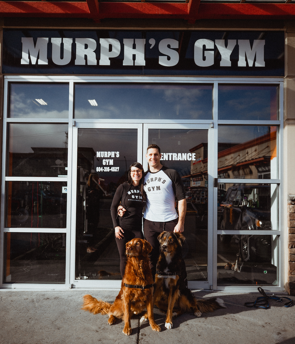 Kyle Murphy and Angela Murphy of Murph's Gym and Training Fitness Centre in Chilliwack, British Columbia