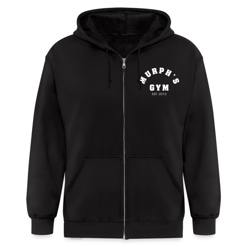 Men's Zip Hoodie - black