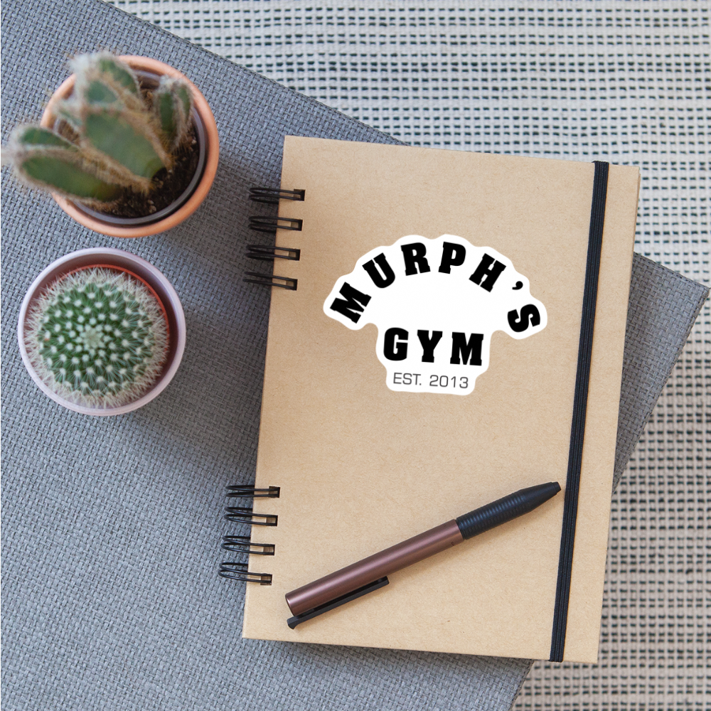 Sticker - white matte