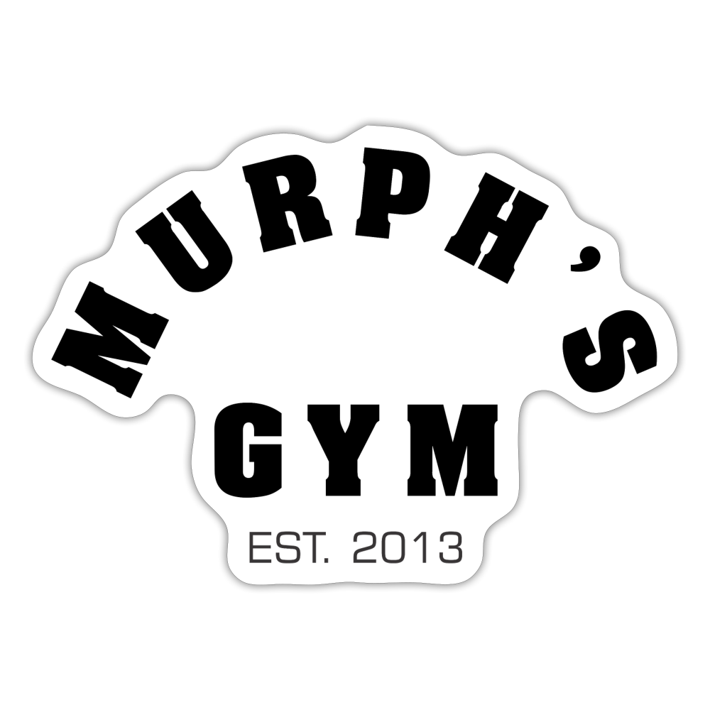 Sticker - white matte