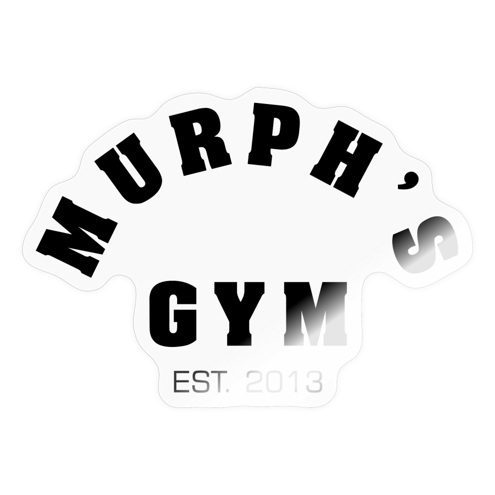 Sticker - transparent glossy