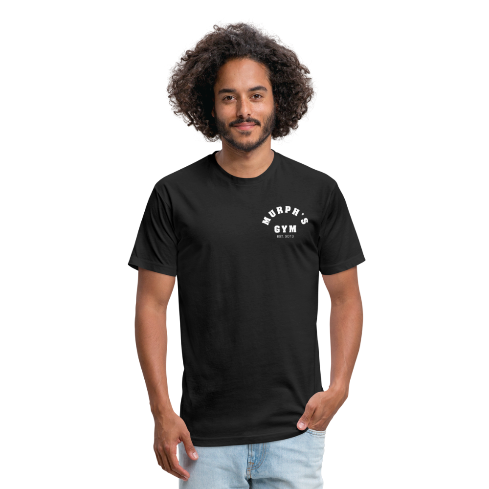Fitted Cotton/Poly T-Shirt by Next Level  Black - black