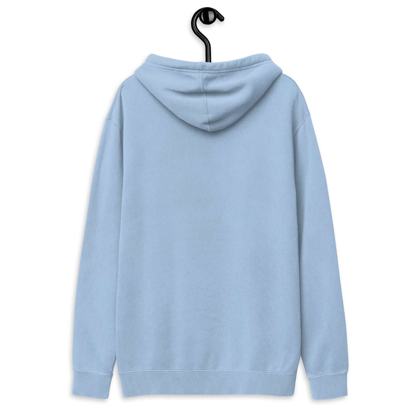 Unisex pigment-dyed hoodie Light Blue